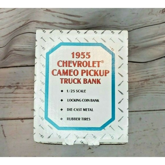 Vintage Ace Hardware 1955 Chevrolet Cameo ERTL 1994 Die Cast Metal Truck Bank - Picture 6 of 12
